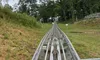 Riding on the Rocky Top Alpine Mountain Coaster