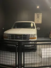 Alcatraz East Crime Museum Pigeon Forge - OJ's Bronco.