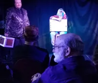 Very intimate setting! Great show with unbelievable magic and comedy.XYZScottie Graham - Hazlehurst , Georgia