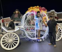 The carriage and the owners were awesome! Super friendly, fun, and sweet. We were slightly disappointed that this ride didn't take us through a mountain trail or scenic overlook, but the ride was about us being together as a couple. XYZShane Griewahn - Adrian, Michigan