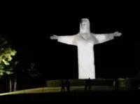 Statue of Jesus at the Great Passion Play