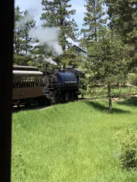 Steam Engine with 1880 Train: A 19th Century Train Ride Tour