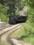 Train Coming into the Station with 1880 Train: A 19th Century Train Ride Tour