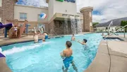 Outdoor Pool at Holiday Inn Express Wisconsin Dells WI