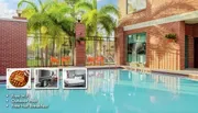 Outdoor Swimming Pool of Hampton Inn and Suites Tampa - Ybor City Downtown