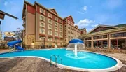 Outdoor Swimming Pool of Black Fox Lodge Pigeon Forge, Tapestry Collection by Hilton