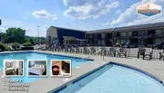 Outdoor Swimming Pool of Travelodge by Wyndham Pigeon Forge Dollywood Lane