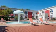Outdoor Pool at The Inn at Chocolate Avenue Hershey, PA