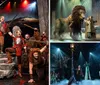 The image features a majestic lion emerging from a snowy mystical background with The Lion The Witch and The Wardrobe text prominently displayed