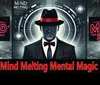 The image features a mysterious figure in a suit and hat surrounded by futuristic graphics with the text Mind Melting Mental Magic and The Mind Spy