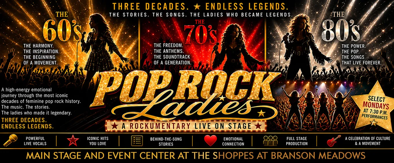 60’s, 70’s, 80’s, Pop Rock Ladies