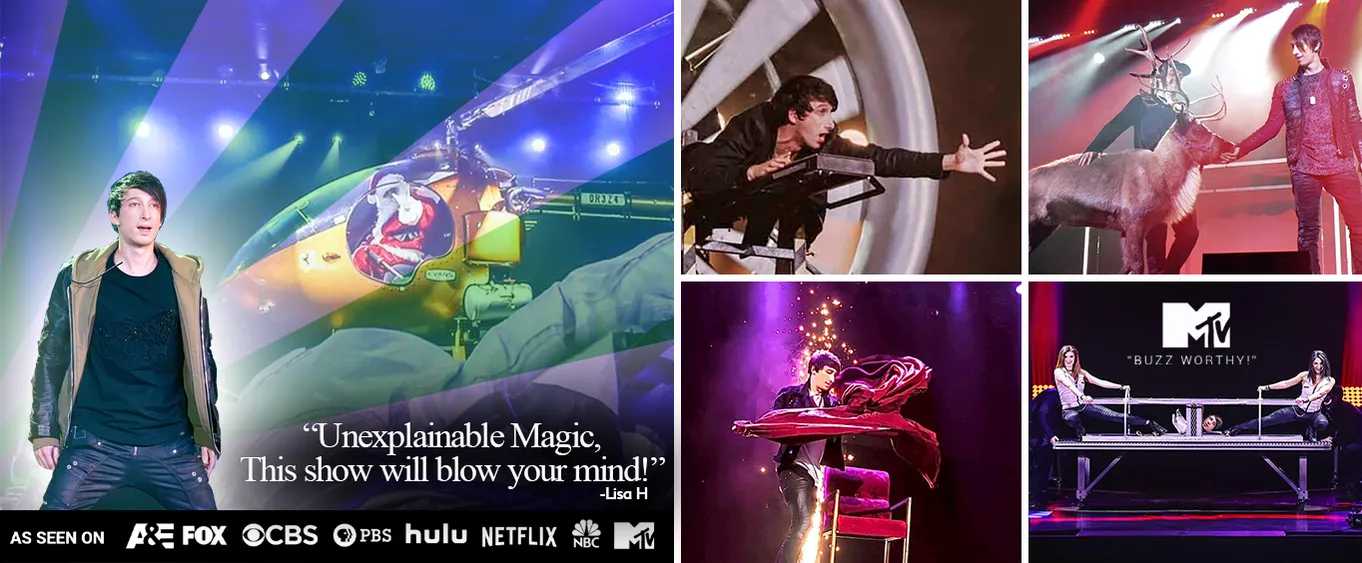 Reza Branson Edge of Illusion Magic Show