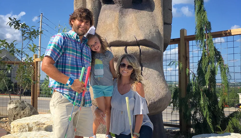 Guests at Mini Golf