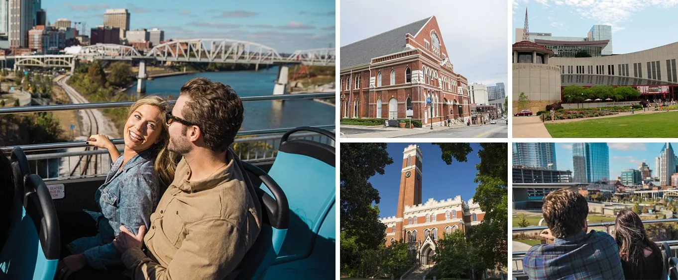 The New Nashville City Double Decker Bus Tour