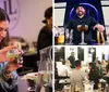 Couple Making Drinks at the Liquor Lab