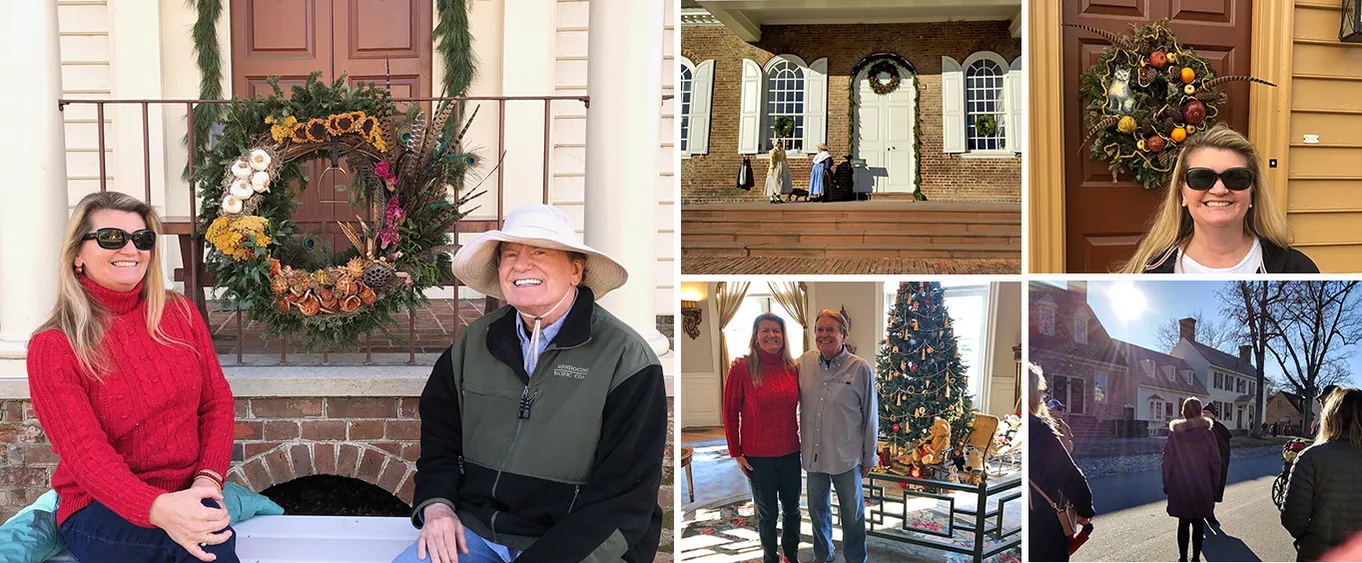 Private Colonial Williamsburg Holiday Decorations Walking Tour