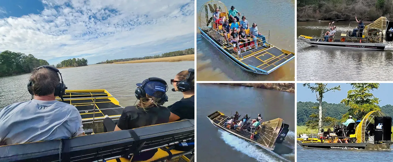 Williamsburg Wild Airboat Tours