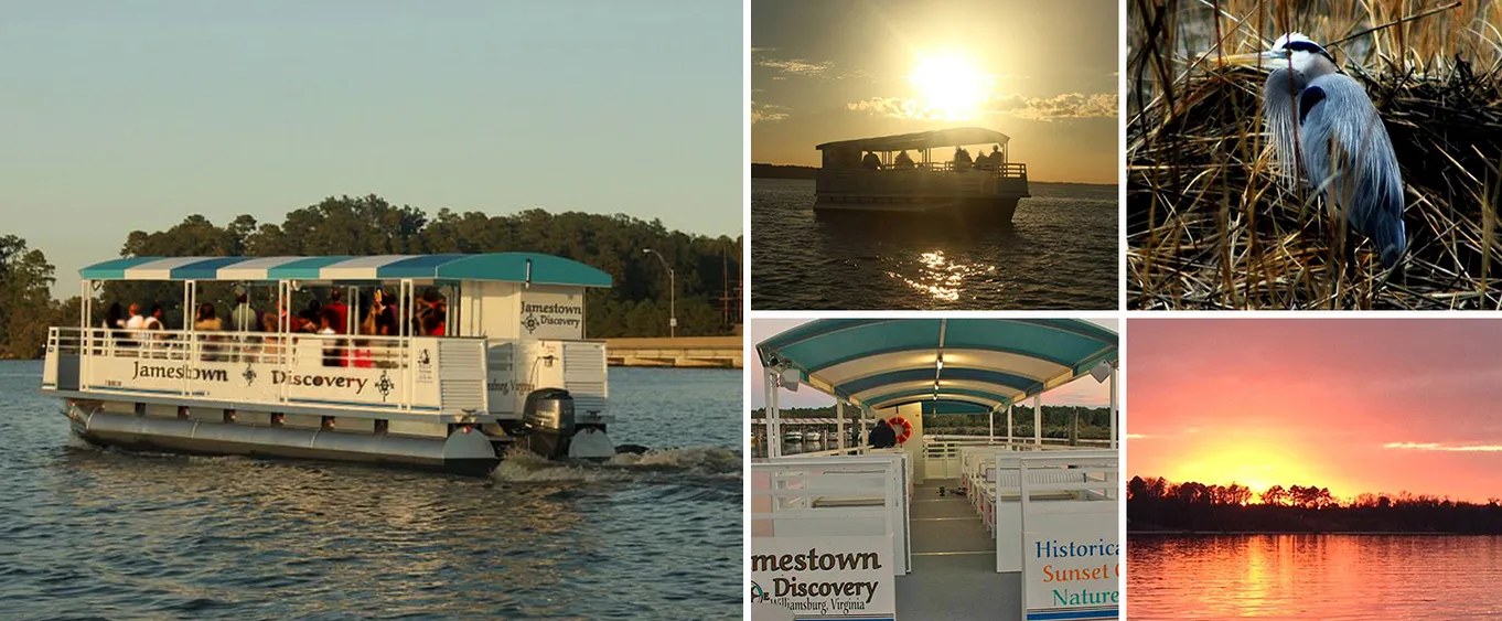 Jamestown Sunset Cruise - Enjoy A Williamsburg Sunset