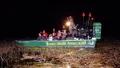 Florida Airboat Adventure at Night Photo