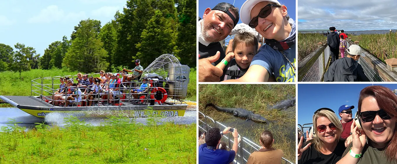 Florida Everglades Airboat Tour with Transport