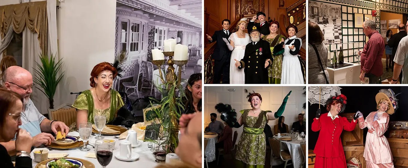 Titanic The Artifact Exhibition Dinner Gala