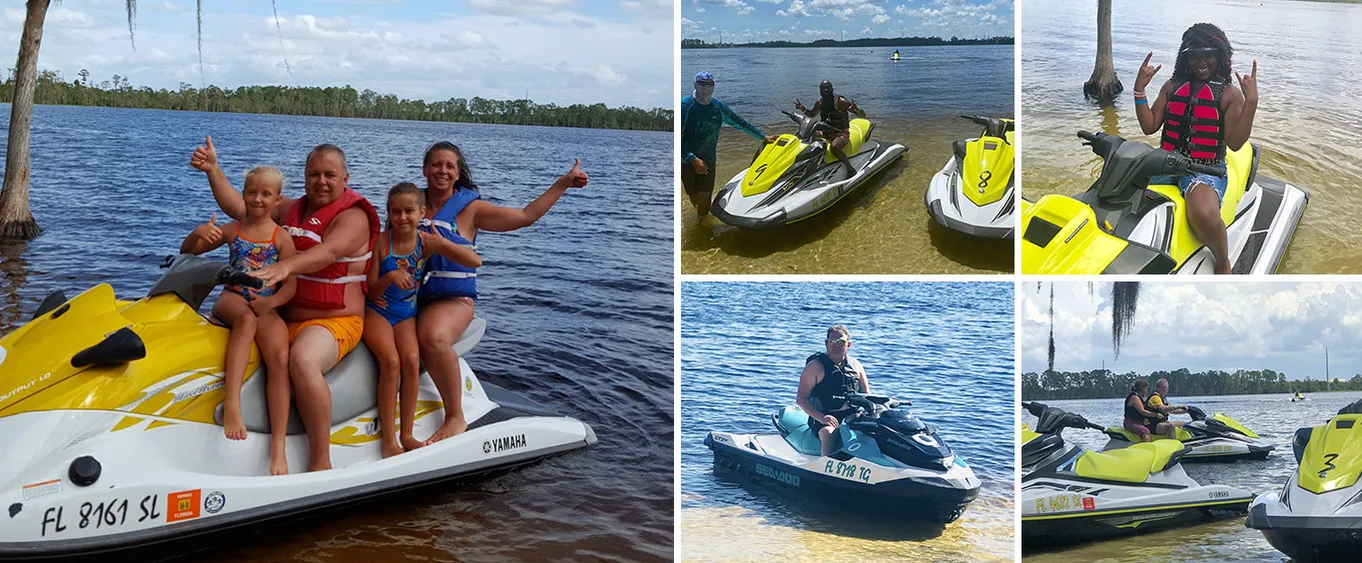 Jet Ski Rentals from Lake Buena Vista Area Orlando