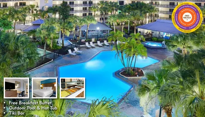 Outdoor Swimming Pool of Staybridge Suites Orlando Royale Parc Suites