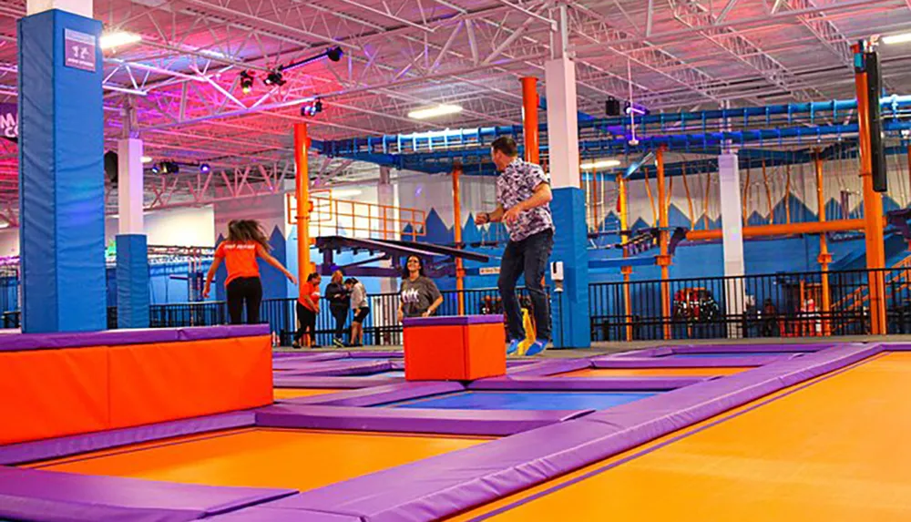 Open trampoline park outlet