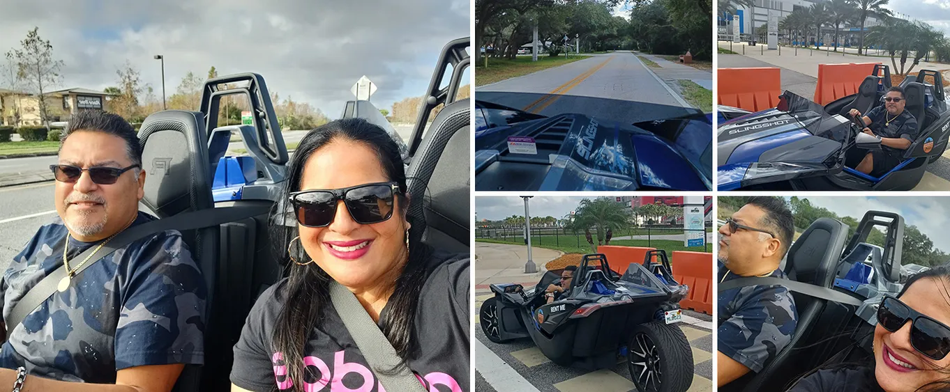 Full-Day Manual Polaris Slingshot Adventure Rental