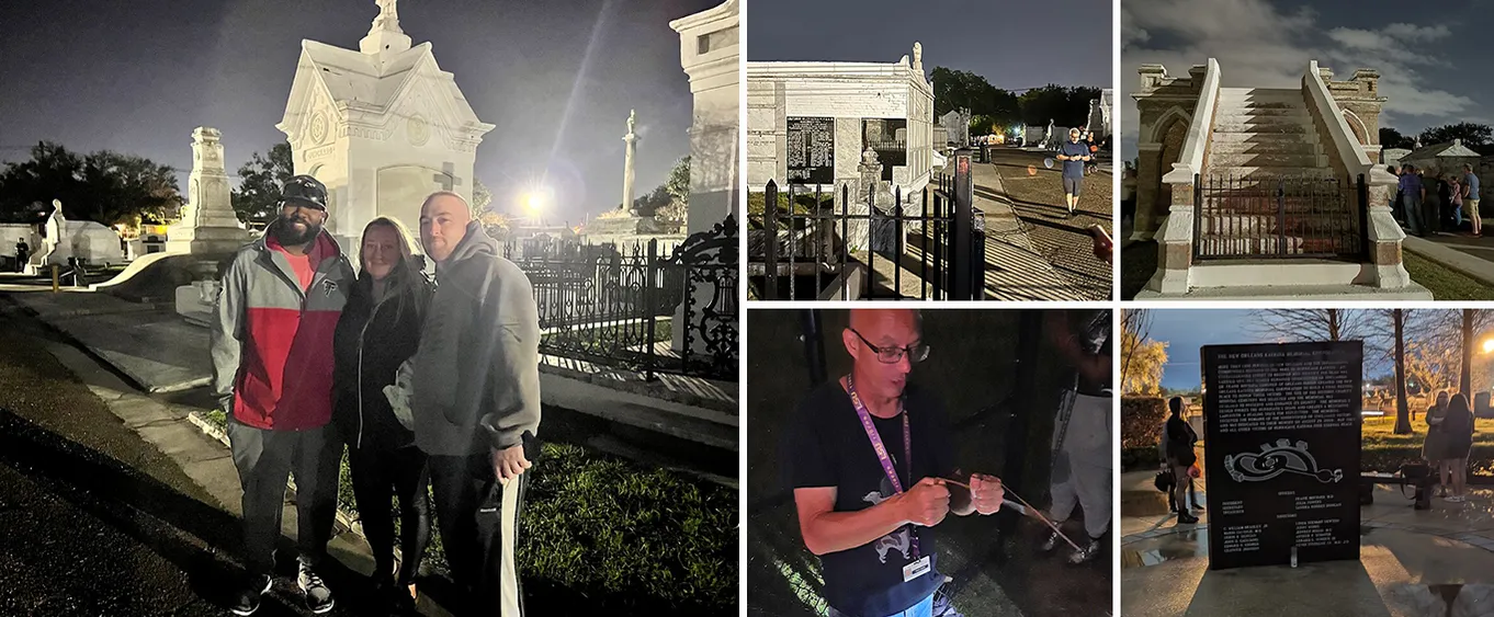 Night Cemetery & Ghost BYOB Bus Tour in New Orleans