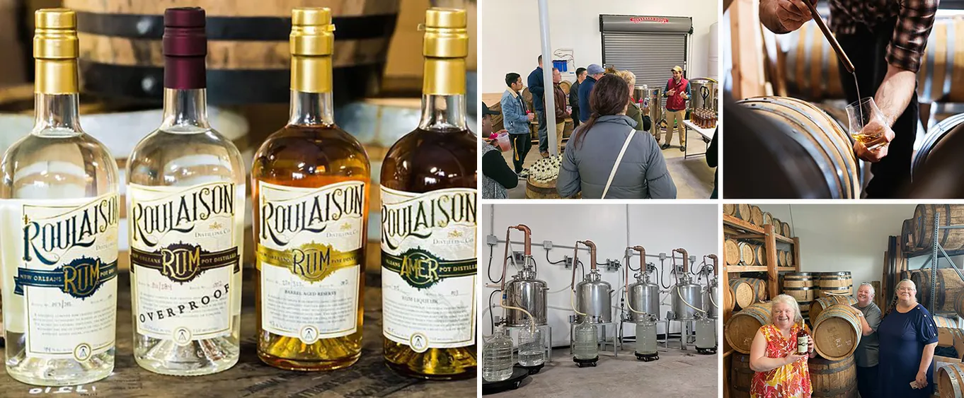 Distillery Tour & Rum Tasting with Bottle of Roulaison's Traditional Rum
