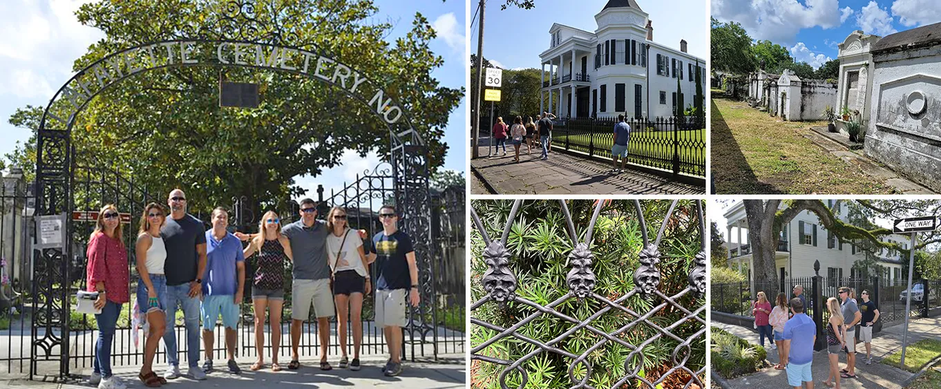 Garden District and Lafayette Cemetery Combo Walking Tour