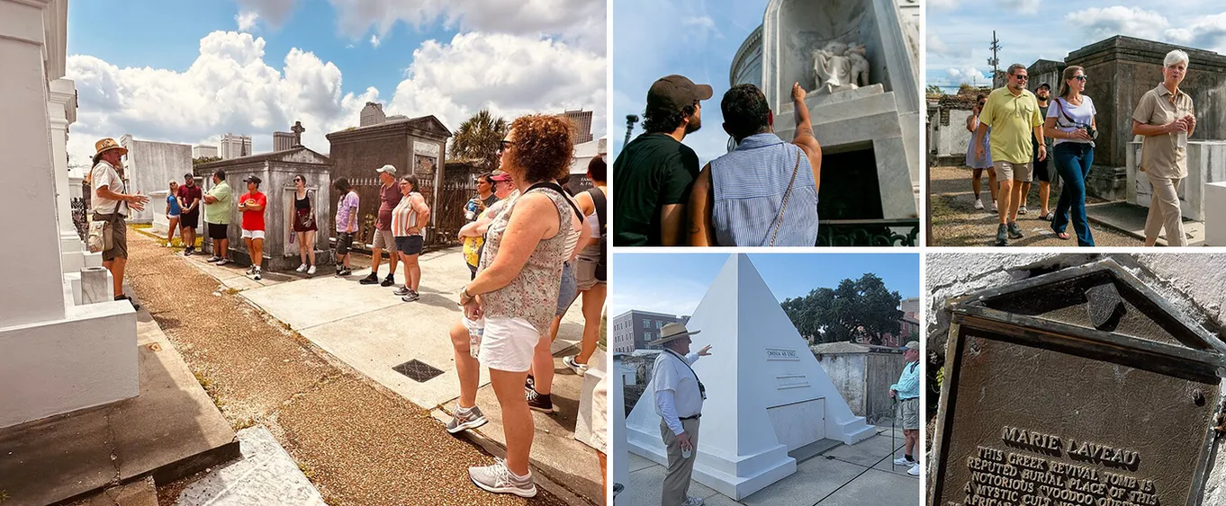 St. Louis Cemetery No. 1 Official Walking Tour - Enters the Cemetery