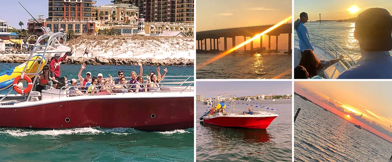 Small Boat Sunset Cruise in Destin