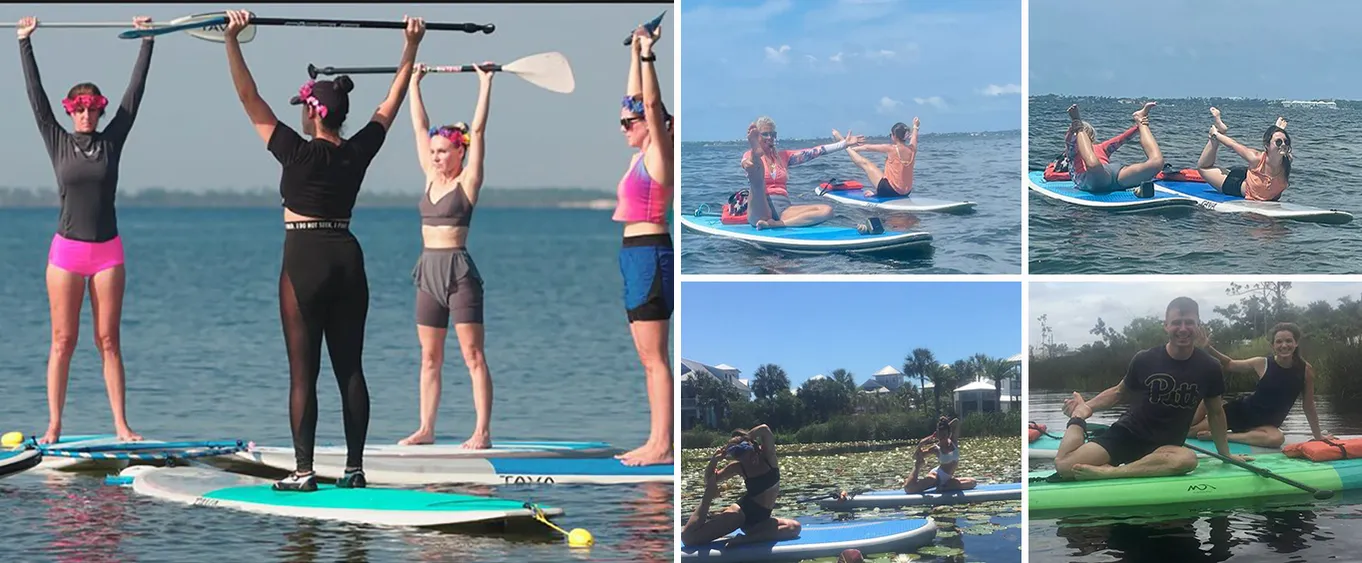 1-Hour Private Floating Yoga Class with Coach in Florida