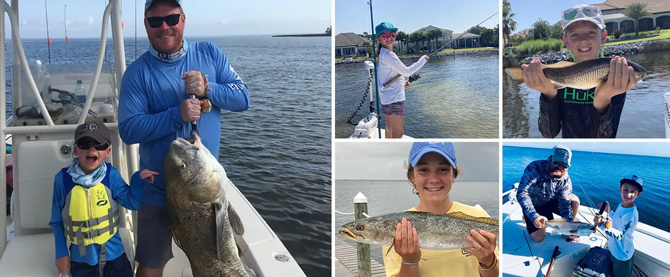 2 Hour Kids Fishing Charter Destin