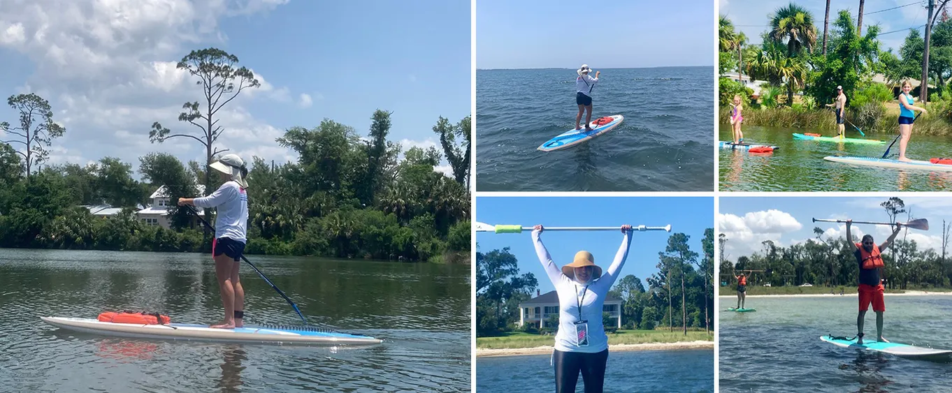 Stand Up Paddle Board Lesson in Panama City Florida