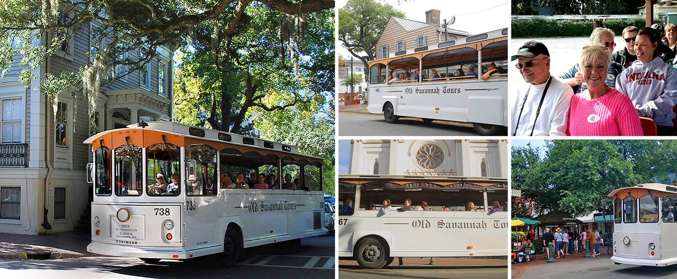 Savannah Historic Overview Trolley Tour
