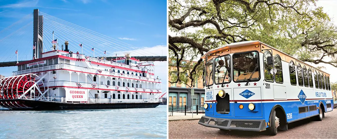 Savannah Land and Sea Combination Tour