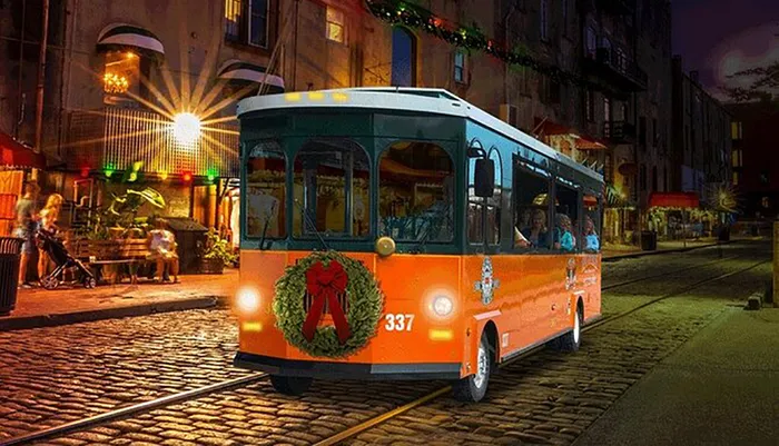 Old Town Trolley's Holiday Lights Tour Photo