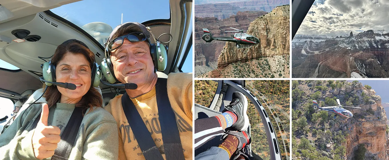 45-Minute Helicopter Flight Over the Grand Canyon from Tusayan, Arizona