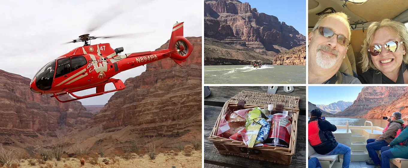 Grand Canyon West Helicopter Tour with Optional Boat Ride