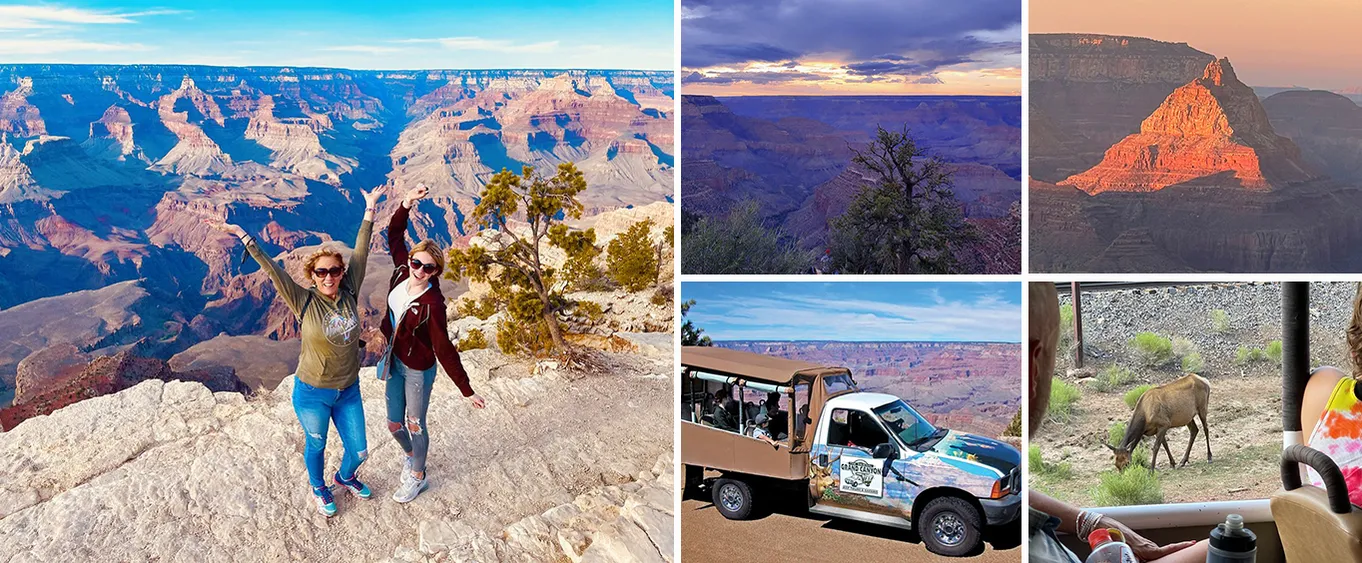 Off-Road Sunset Safari to Grand Canyon with Entrance Gate Detour