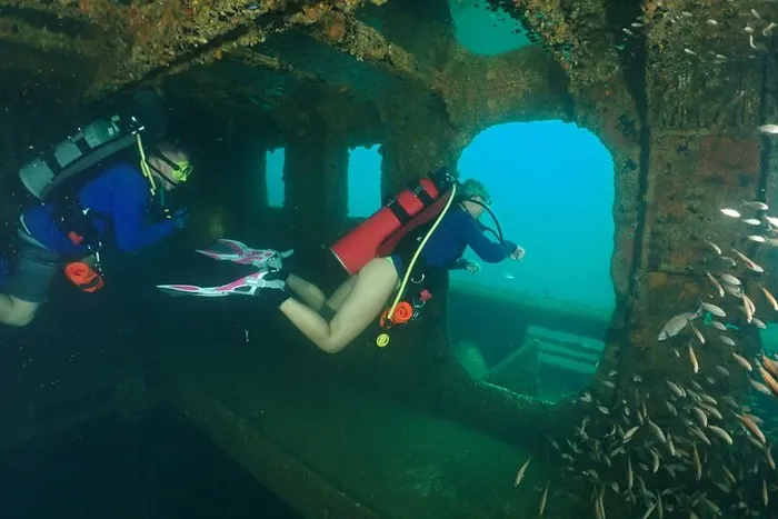 Dive Charter: Inshore Wreck and Bridge Span Photo