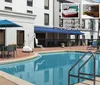 Outdoor Pool at Hampton Inn Panama City Beach FL