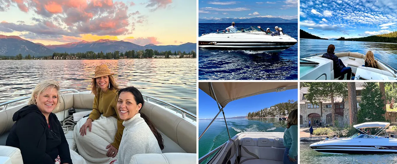 2 Hour Private Boat Tour of Emerald Bay in The White Lightning