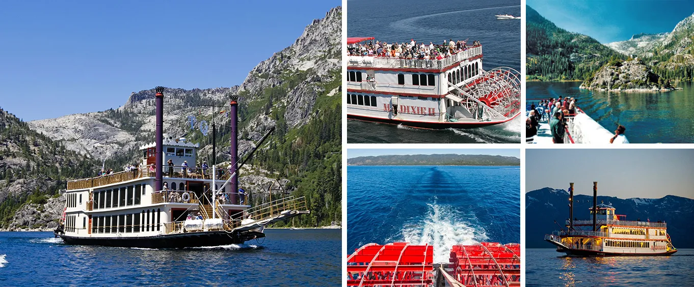 Lake Tahoe Sightseeing & Dinner Cruises Aboard The Tahoe Queen