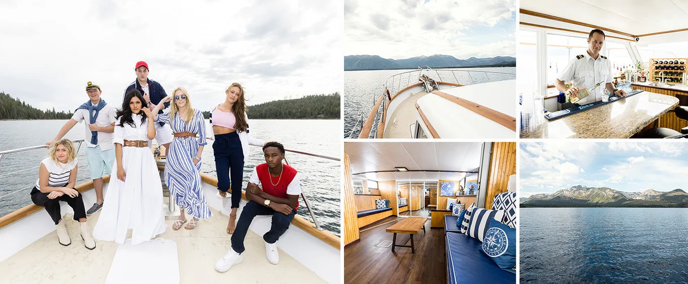 Lake Tahoe Sightseeing Cruises Aboard the Bleu Wave