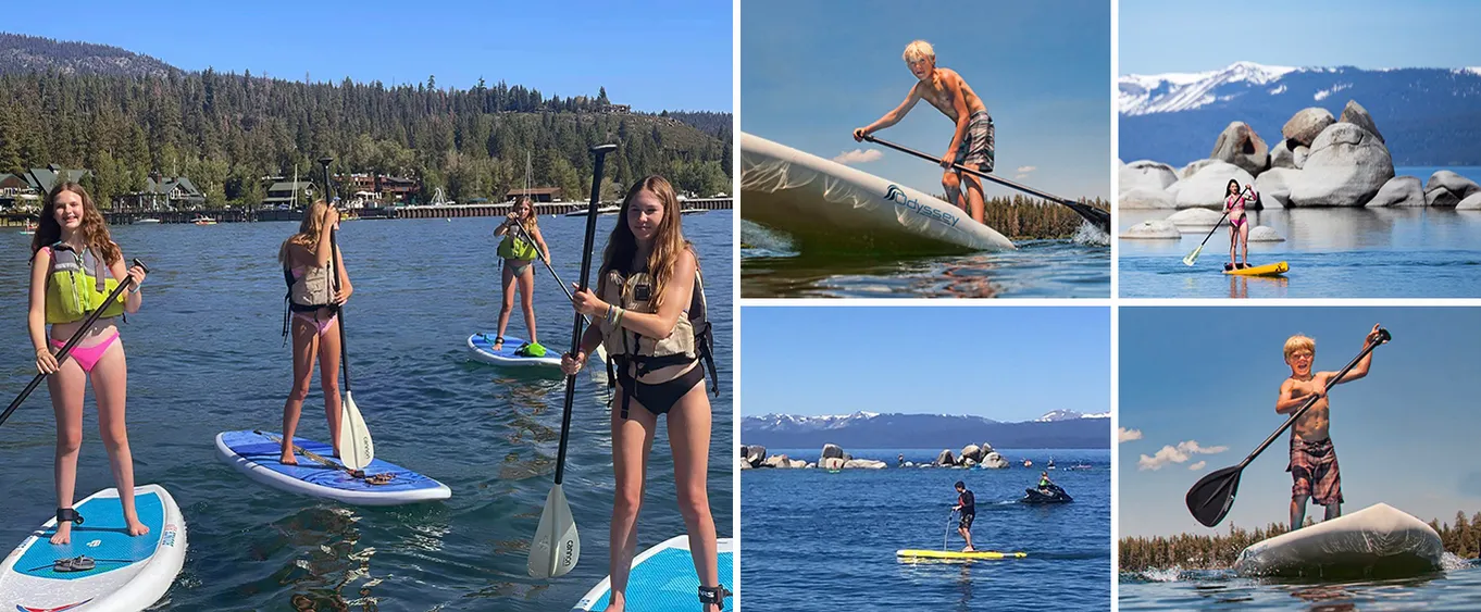 Get Up Stand Up Paddle Board Lessons on Lake Tahoe