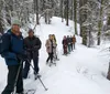 Snowshoeing with friends 9